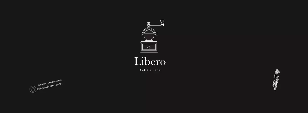 Portabicchieri da caffè semplice nero