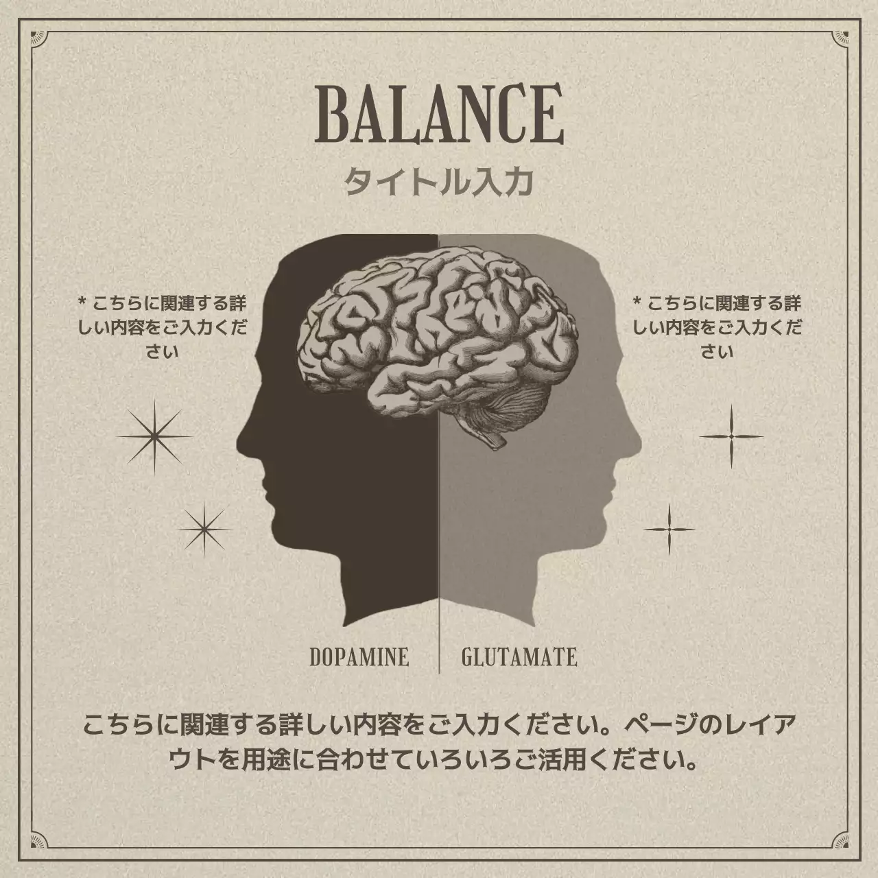 ベージュ クラシック 科学 ポスター Instagram カルーセル