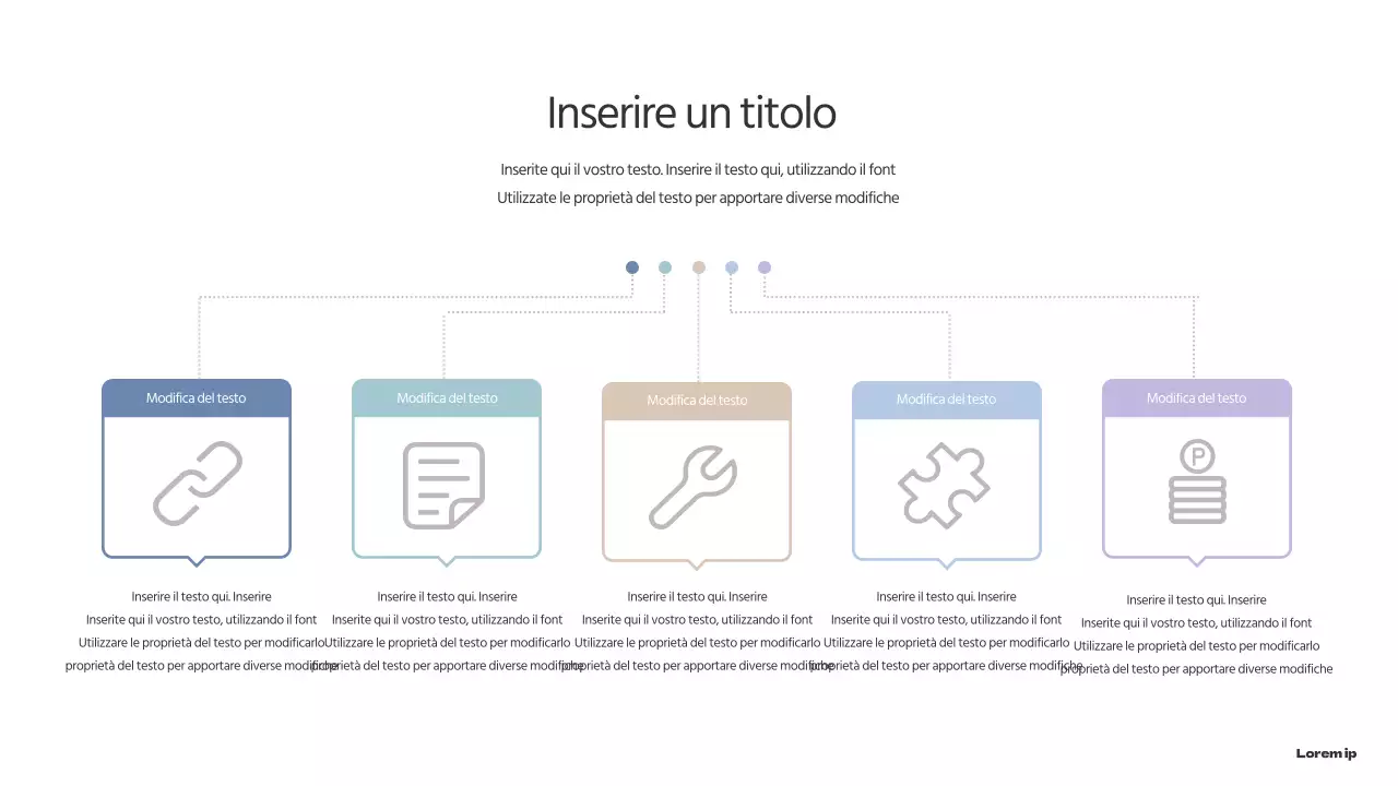 Un'agenda di semplice concezione in colori pastello