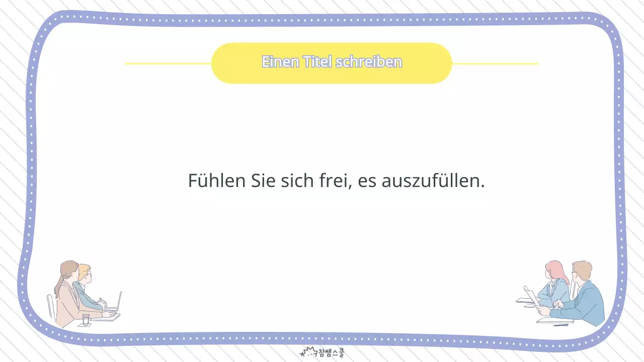 Lila, saubere Fakultätssitzung