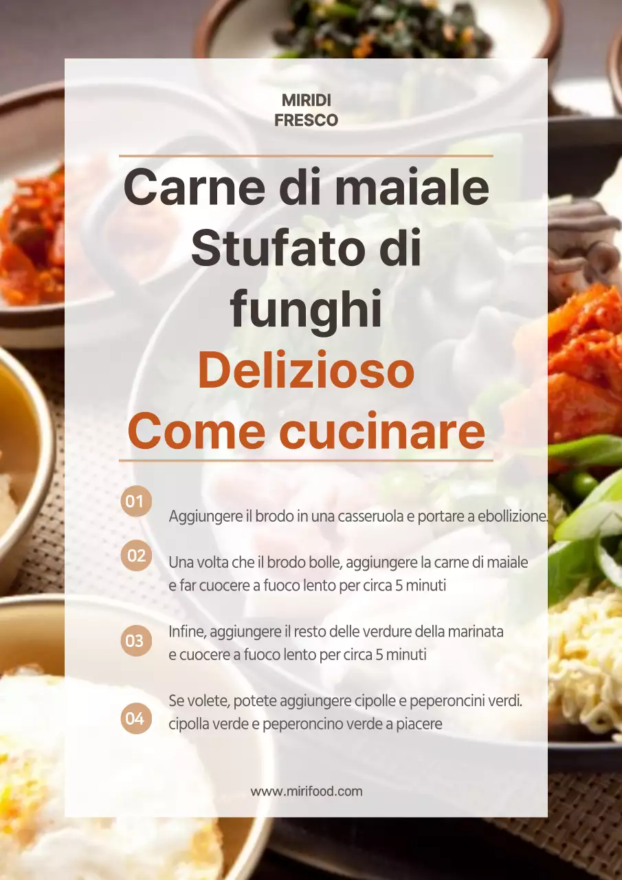 Poster di ricette di ramen semplici, fotogeniche e facili da seguire