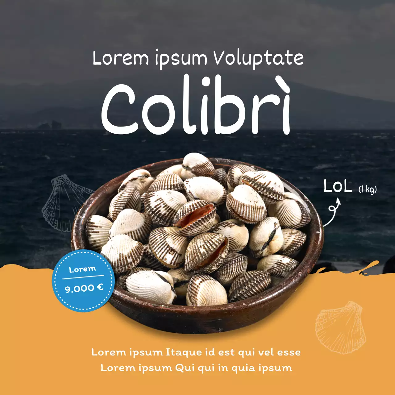 Concetto di fanghiglia arancione per l'inverno