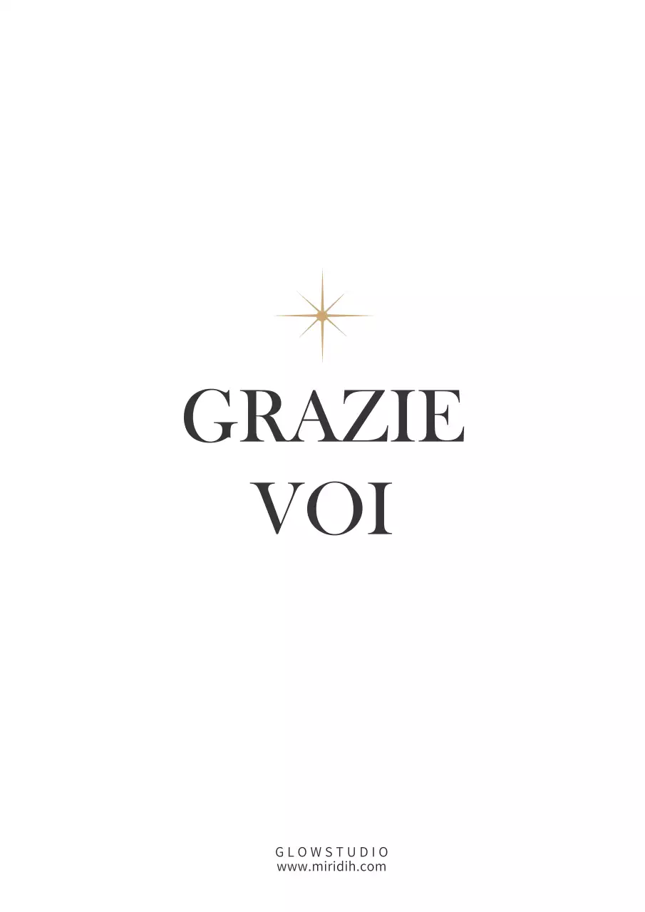 Poster di design per l'apprezzamento dei clienti con marchio elegante in bianco