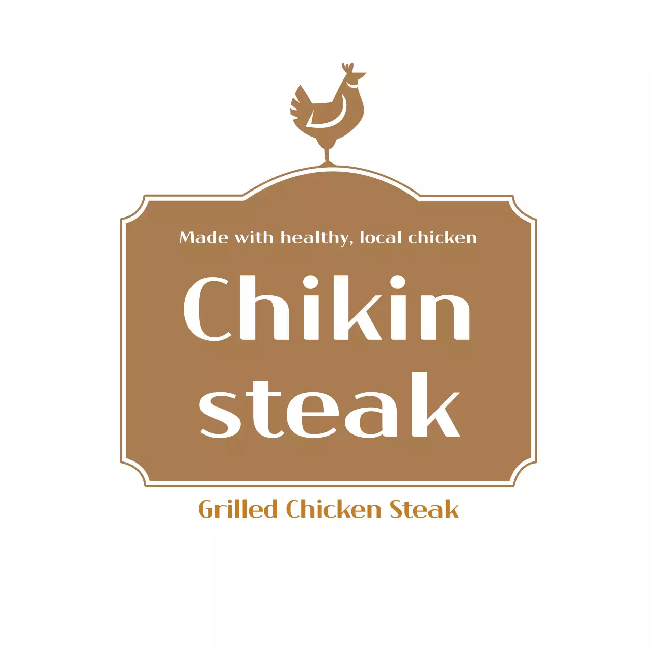 Chicken Steak Label