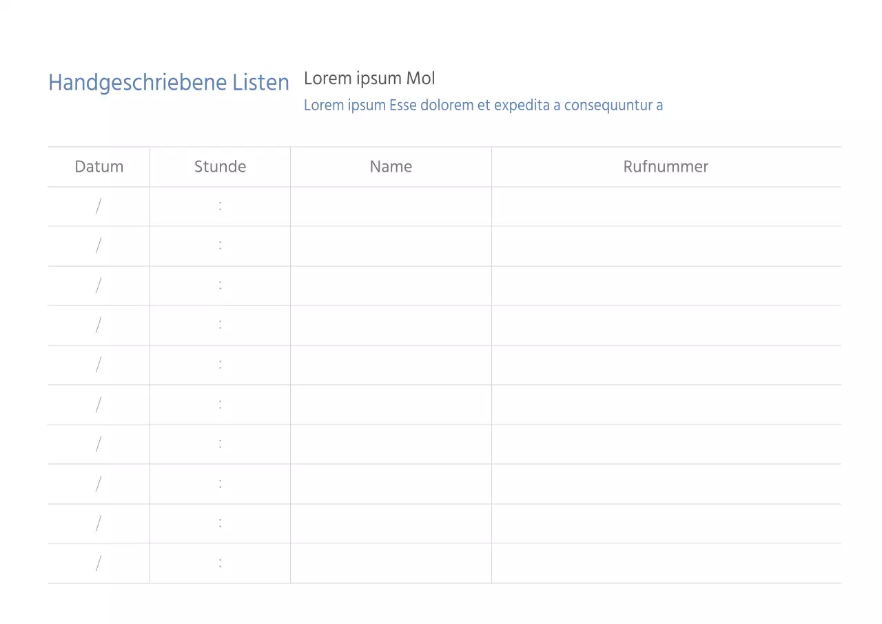 Schwarz und marineblau einfaches Konzept corona handschriftliche Liste
