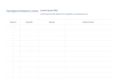 Schwarz und marineblau einfaches Konzept corona handschriftliche Liste