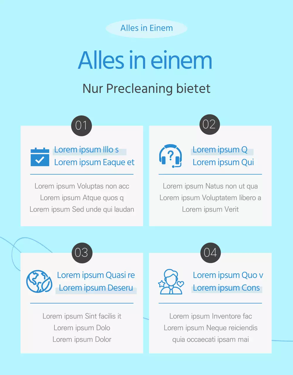 Förderung der himmelblauen, kühlen Reinigung von Klimaanlagen
