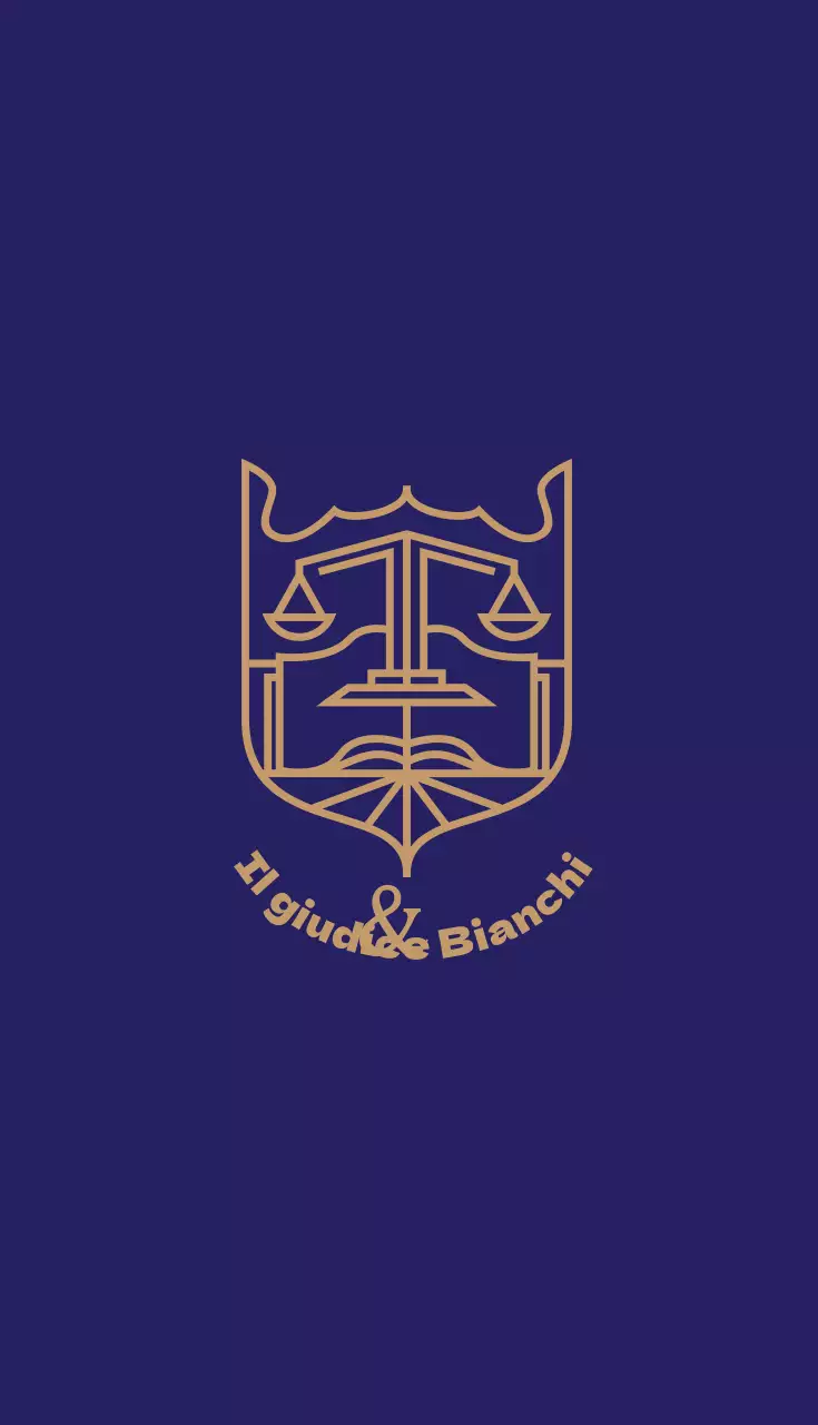 logo blu azienda di lusso