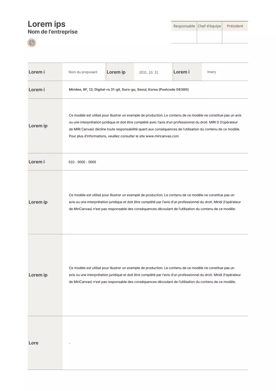 Proposition d'affiliation simple en marron