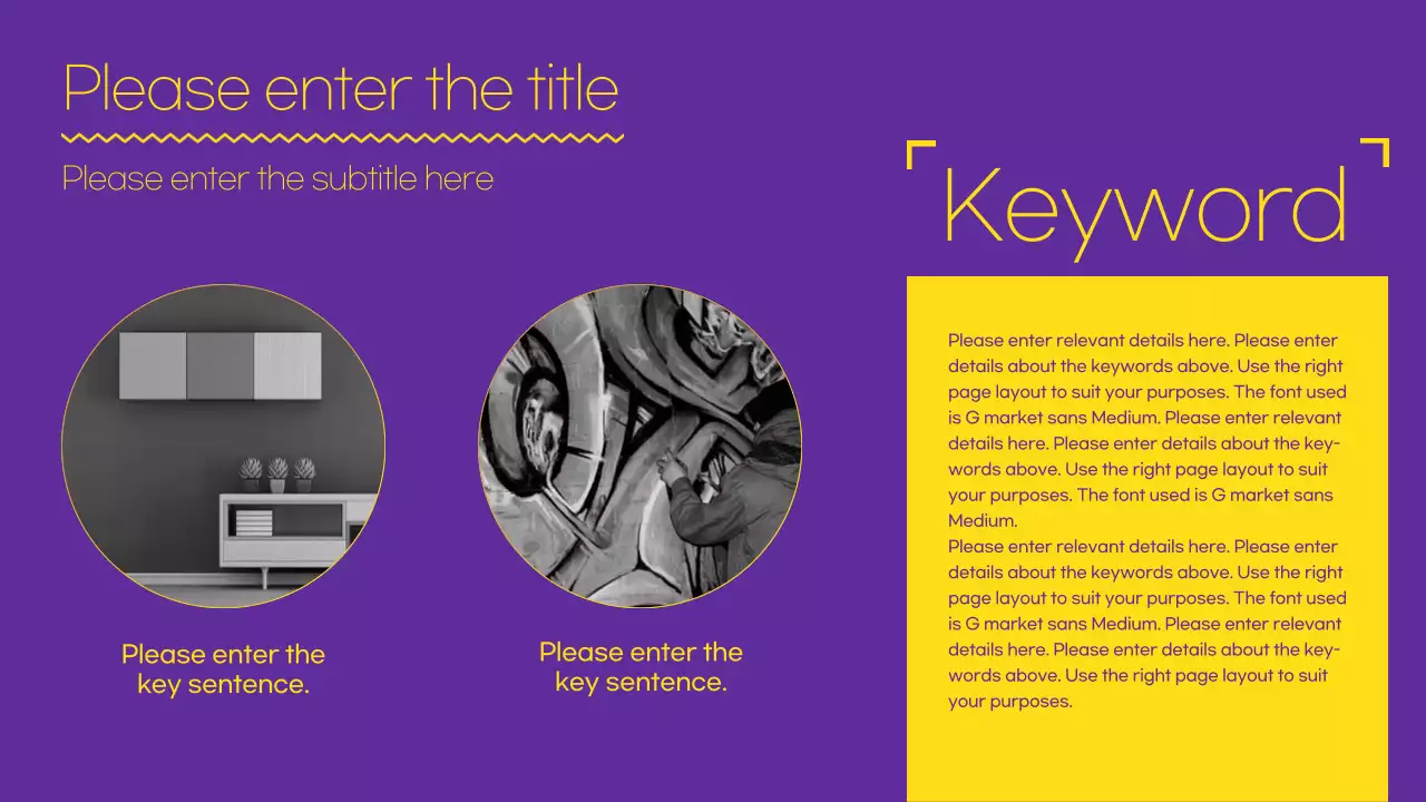 Yellow Simple Document Presentation