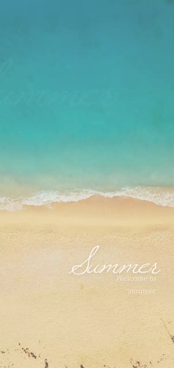 Sand Minimal Summer Invitation Wallpaper