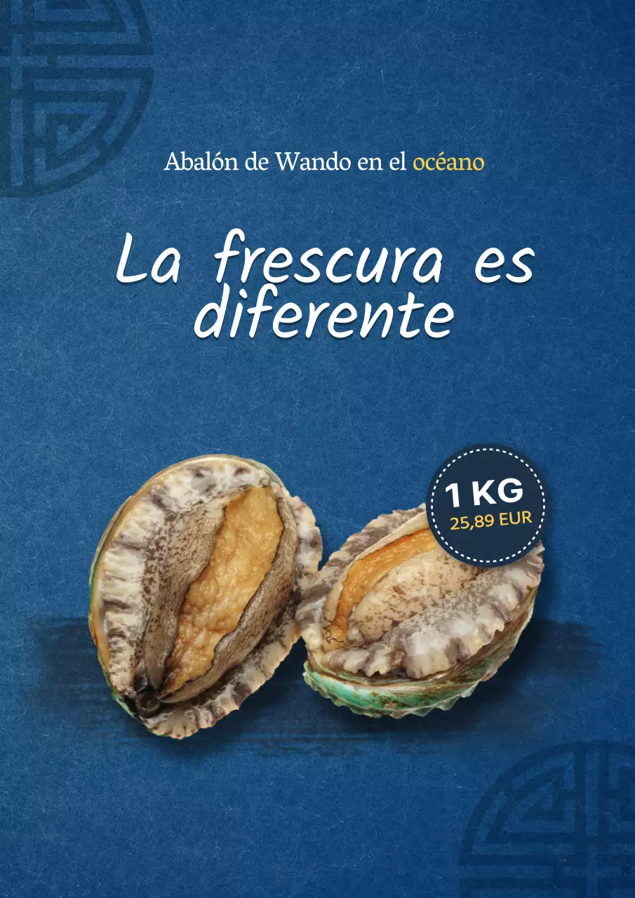 AzulTradicionalAbalonePoster