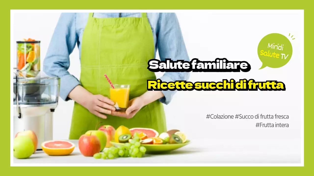 Ricetta del succo di frutta verde al lime Salute TV Bevande fresche e benessere