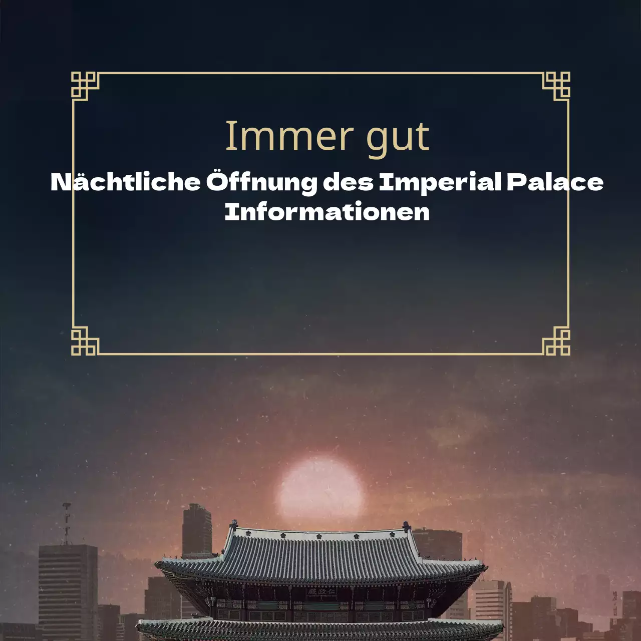 Nachtpalast Eröffnung