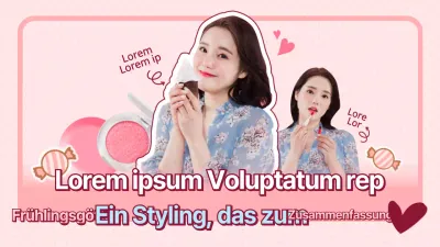 rosa schönes Make-up youtubeMiniaturansicht