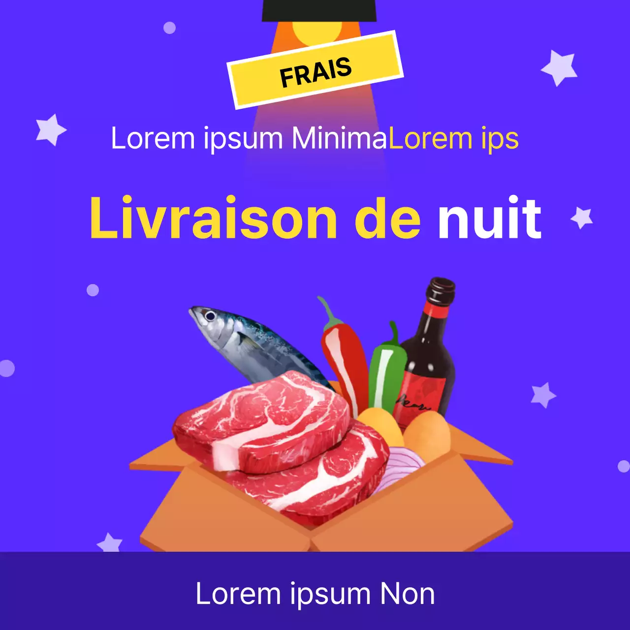 Blue Shipping Social Design