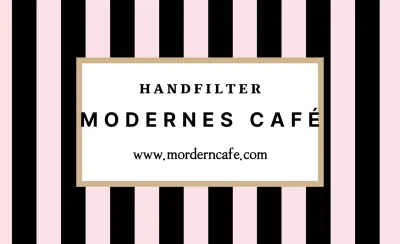 Modernes Cafe