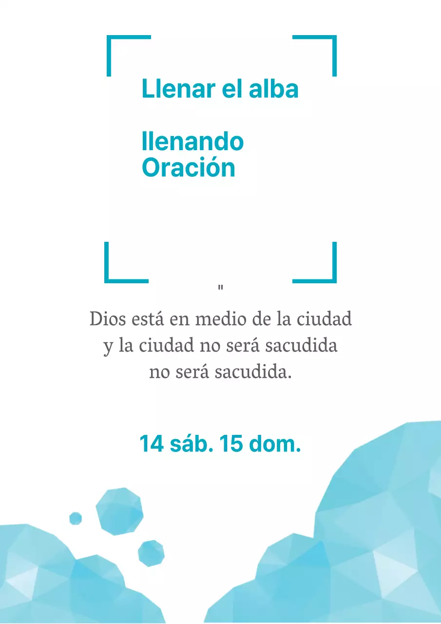 Bonitas instrucciones para rezar al amanecer con ilustraciones de nubes azul claro