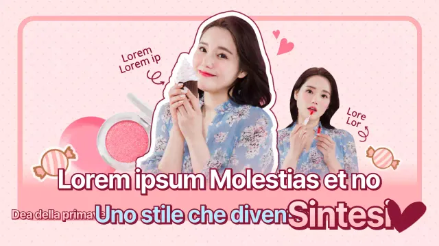 rosa bella trucco youtubeThumbnail