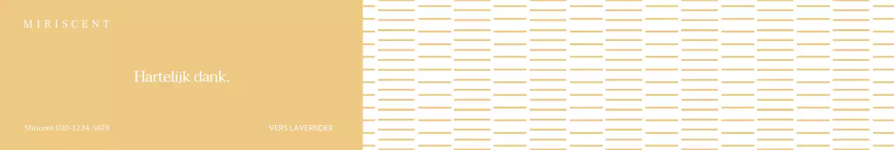 Geel gedessineerde achtergrond diffuser cadeaupapier