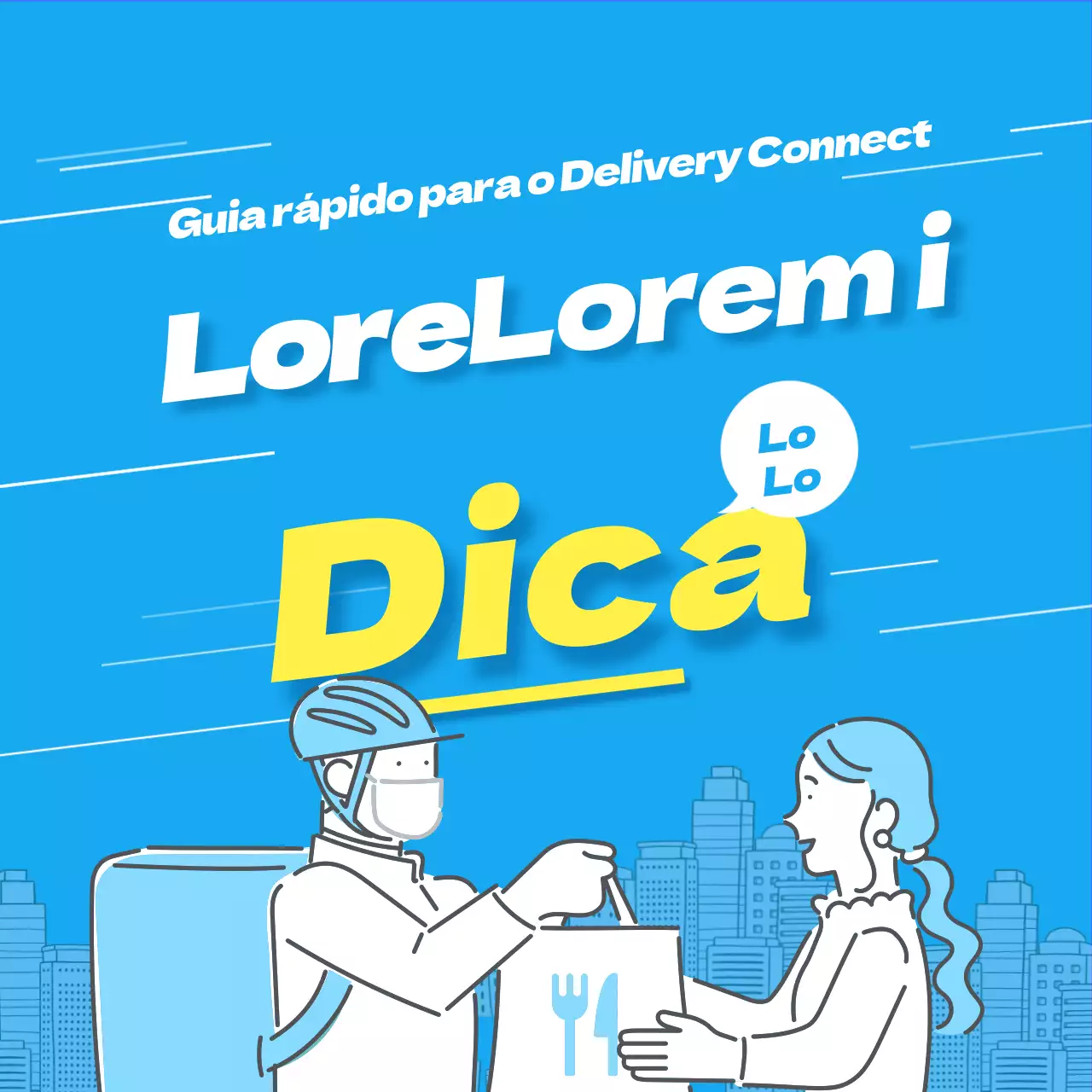 Imagem das dicas do Blue Delivery Connect