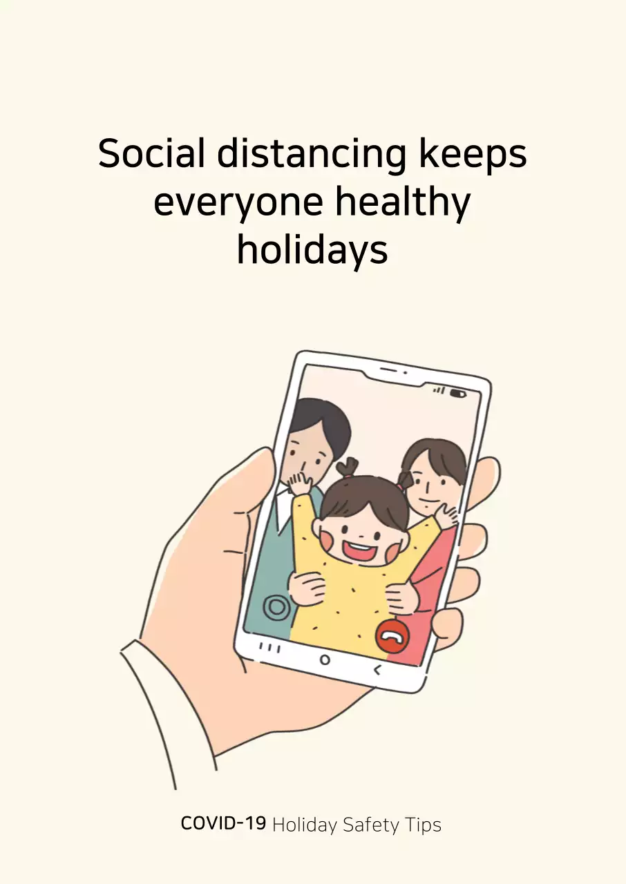 Màu be sạch sẽ ngày lễ Chuseok cách ly xã hội