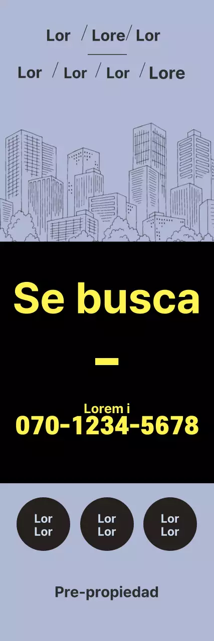 Anuncios inmobiliarios morados