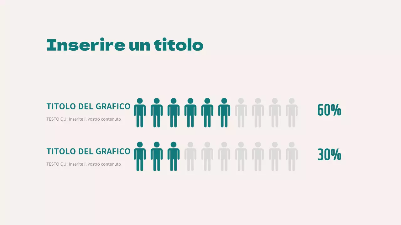 Un semplice grafico concettuale in verde