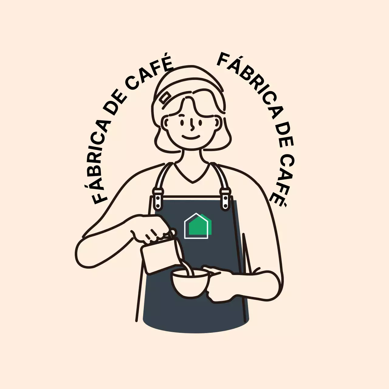 Autocolantes de barista