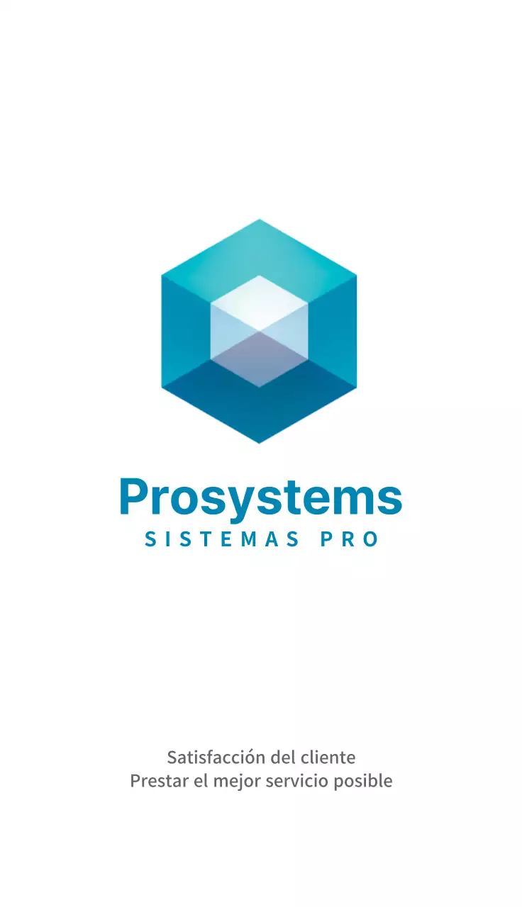 logotipo azul clean pro systems company