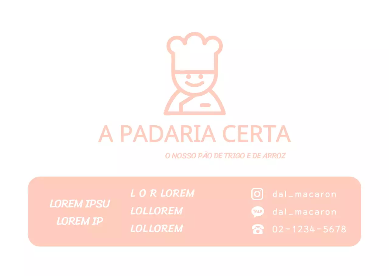 Ícone de chefe de cozinha cor-de-rosa Cartaz transparente para padaria com horário de funcionamento