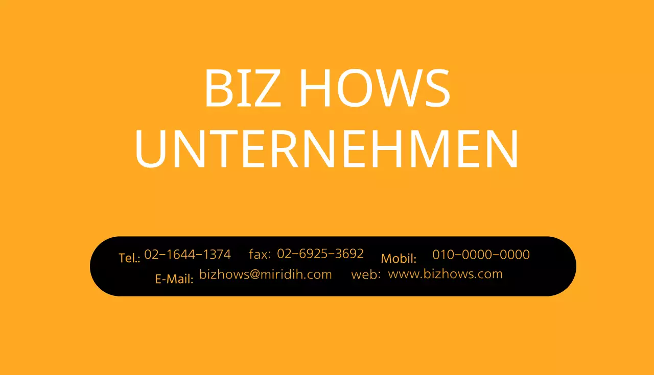 BizHouse Unternehmen