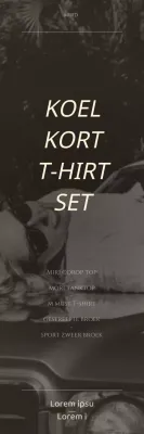 Een eenvoudig concept in bruin en lichtgeel