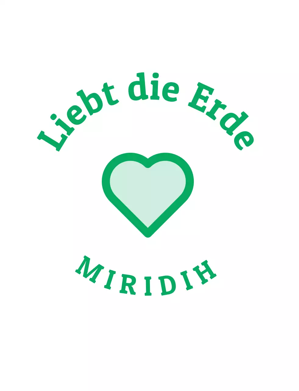 Saubere, grüne T-Shirts für Umweltkampagnen