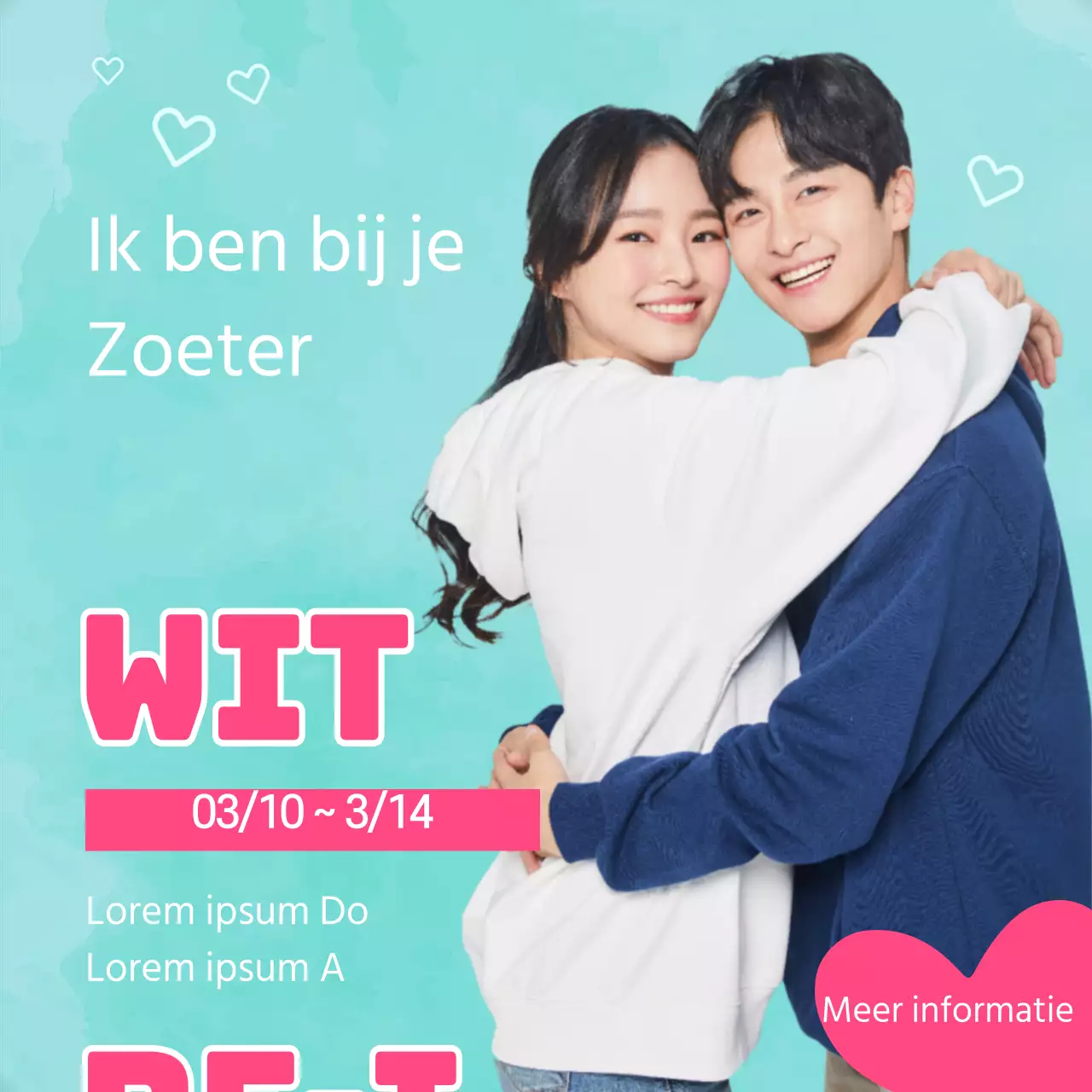 Witte dag korting voor koppels