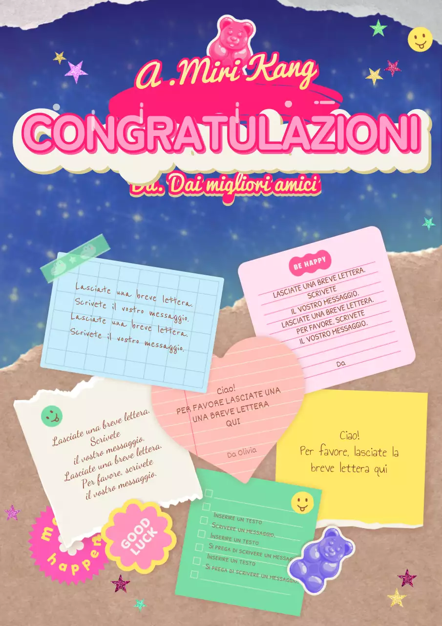 Celebrazione della laurea in carta da rotoli Daku di Pinknaeve