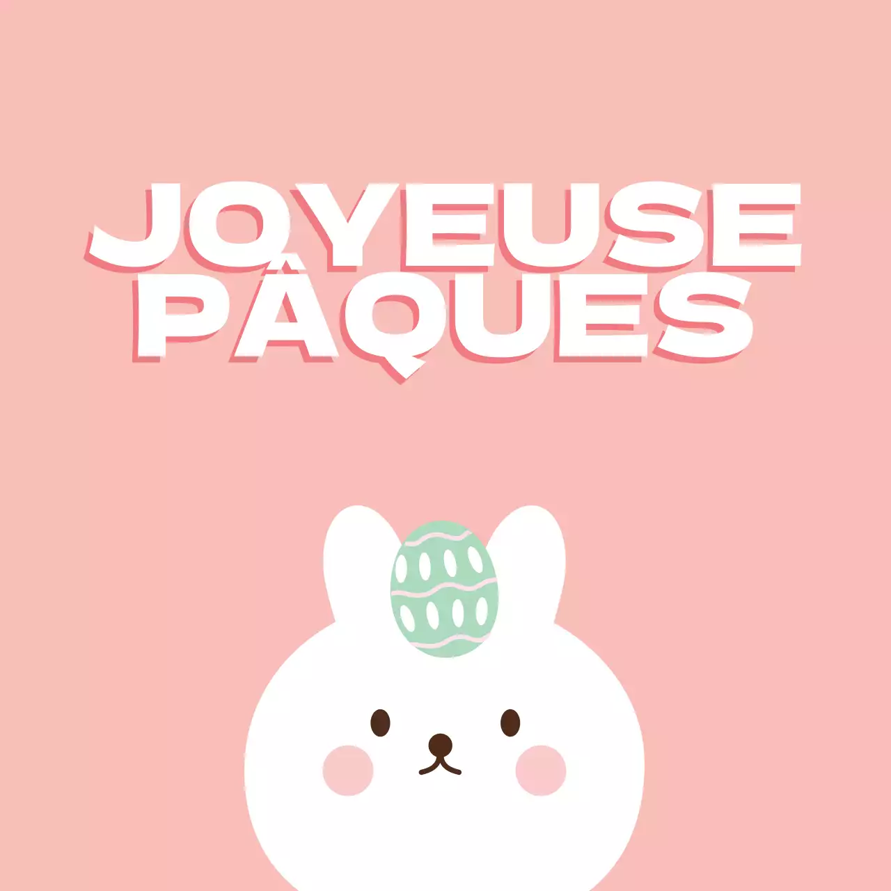 Mignonnes étiquettes de Pâques pour l'église avec des illustrations roses