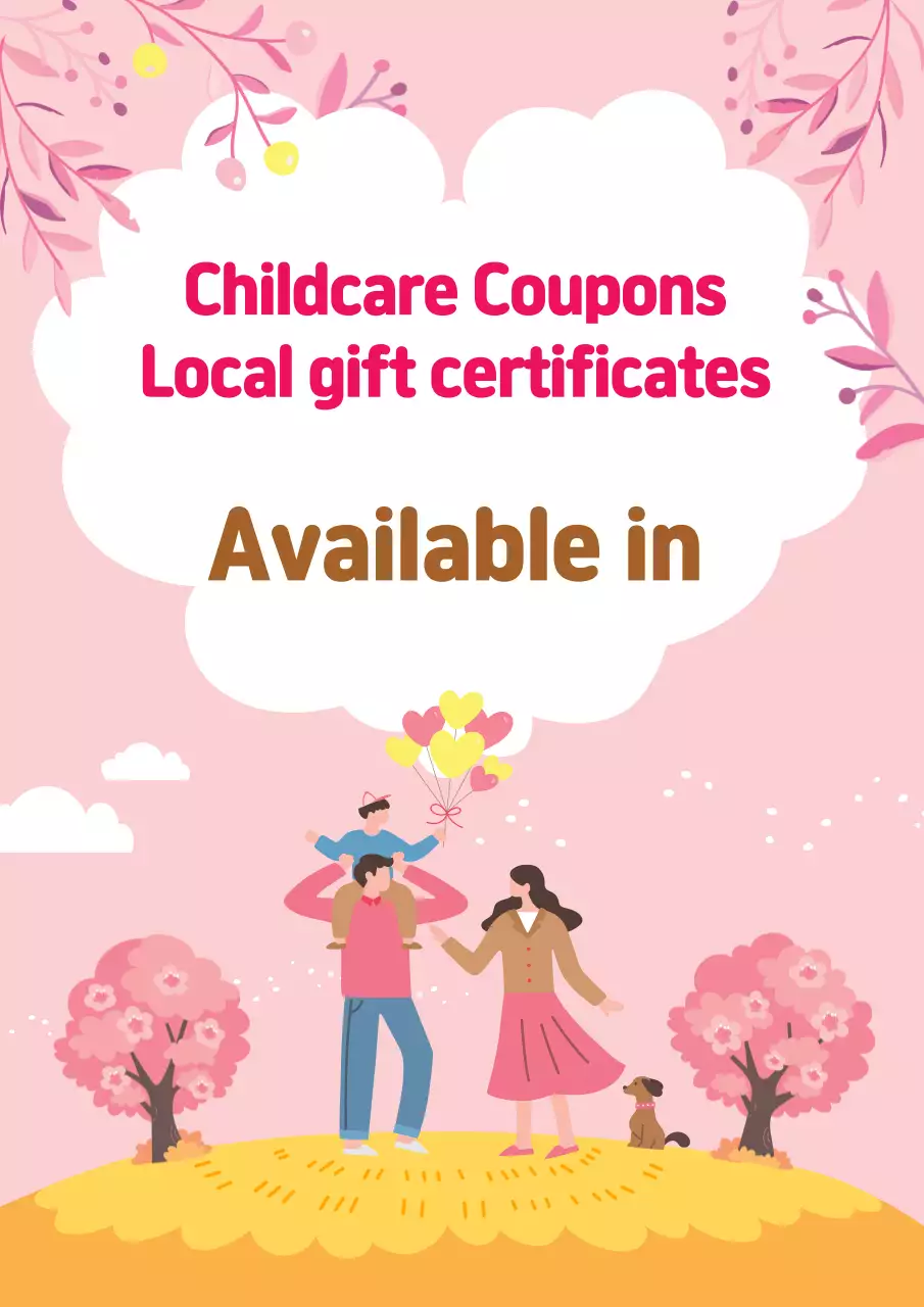 Nơi sử dụng phiếu giảm giá chăm sóc trẻ em