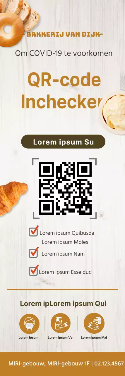 QR-code inchecken