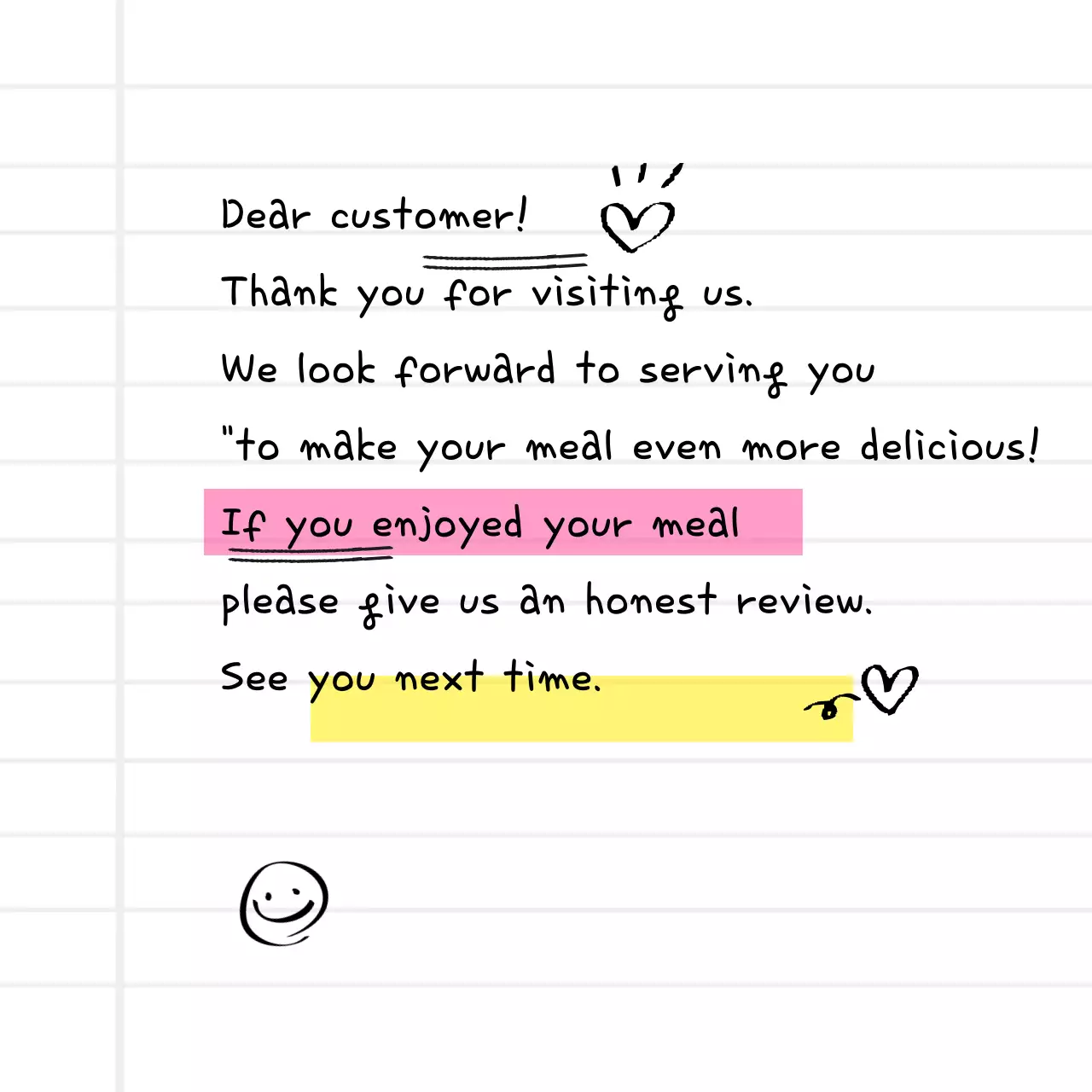 Stiker ucapan terima kasih pengiriman