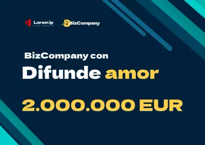 Panel de patrocinio sencillo en azul marino