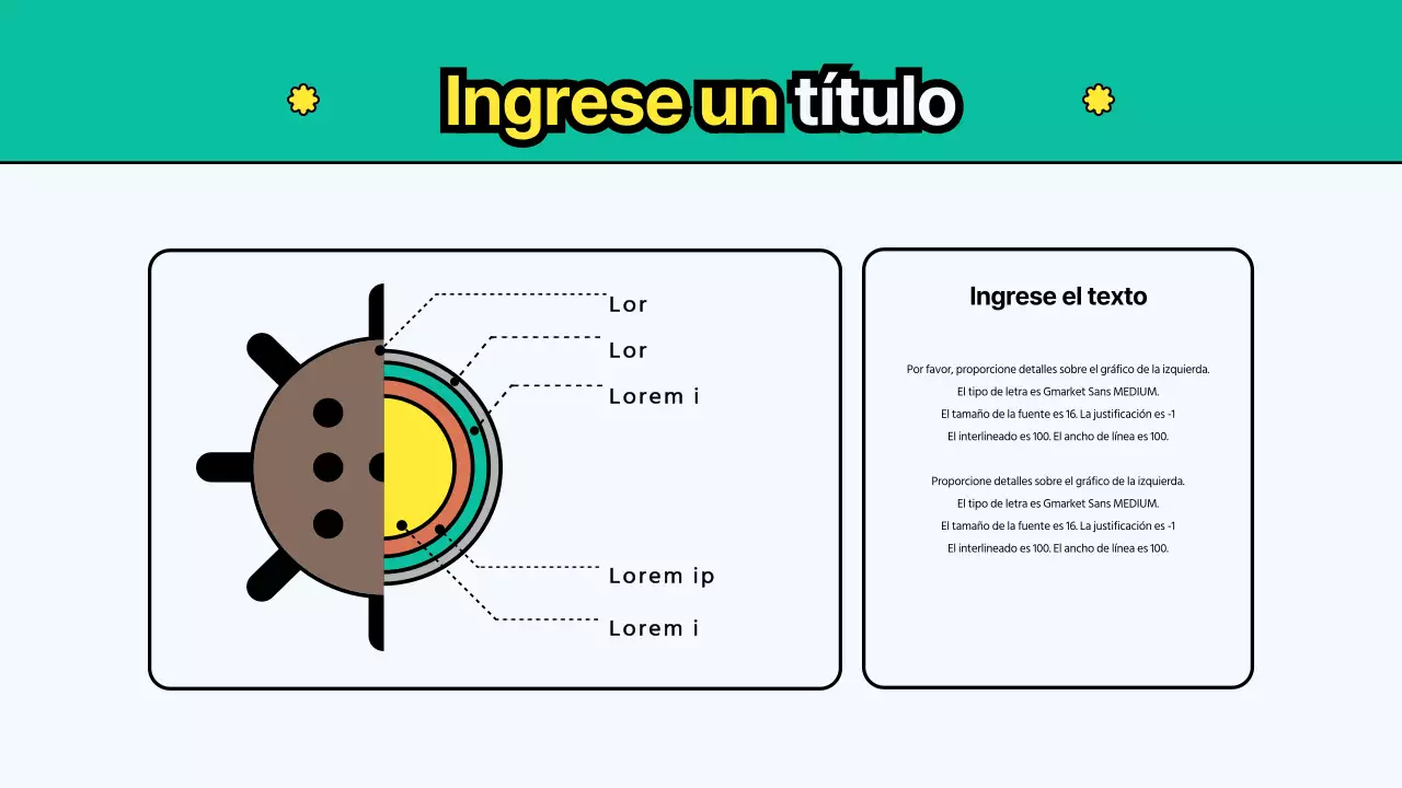 Plantilla de partículas medioambientales