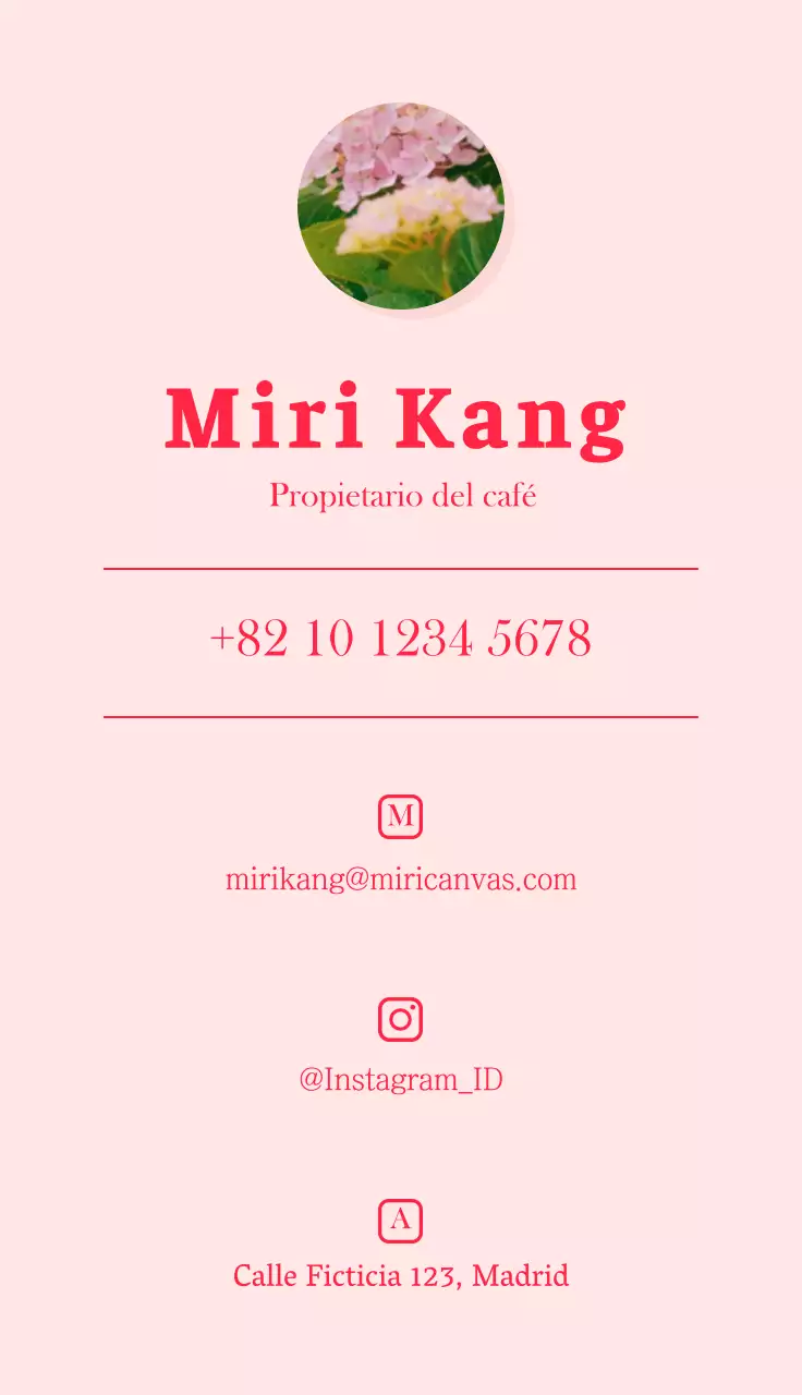 Emotivo diseño fotográfico café en rosa