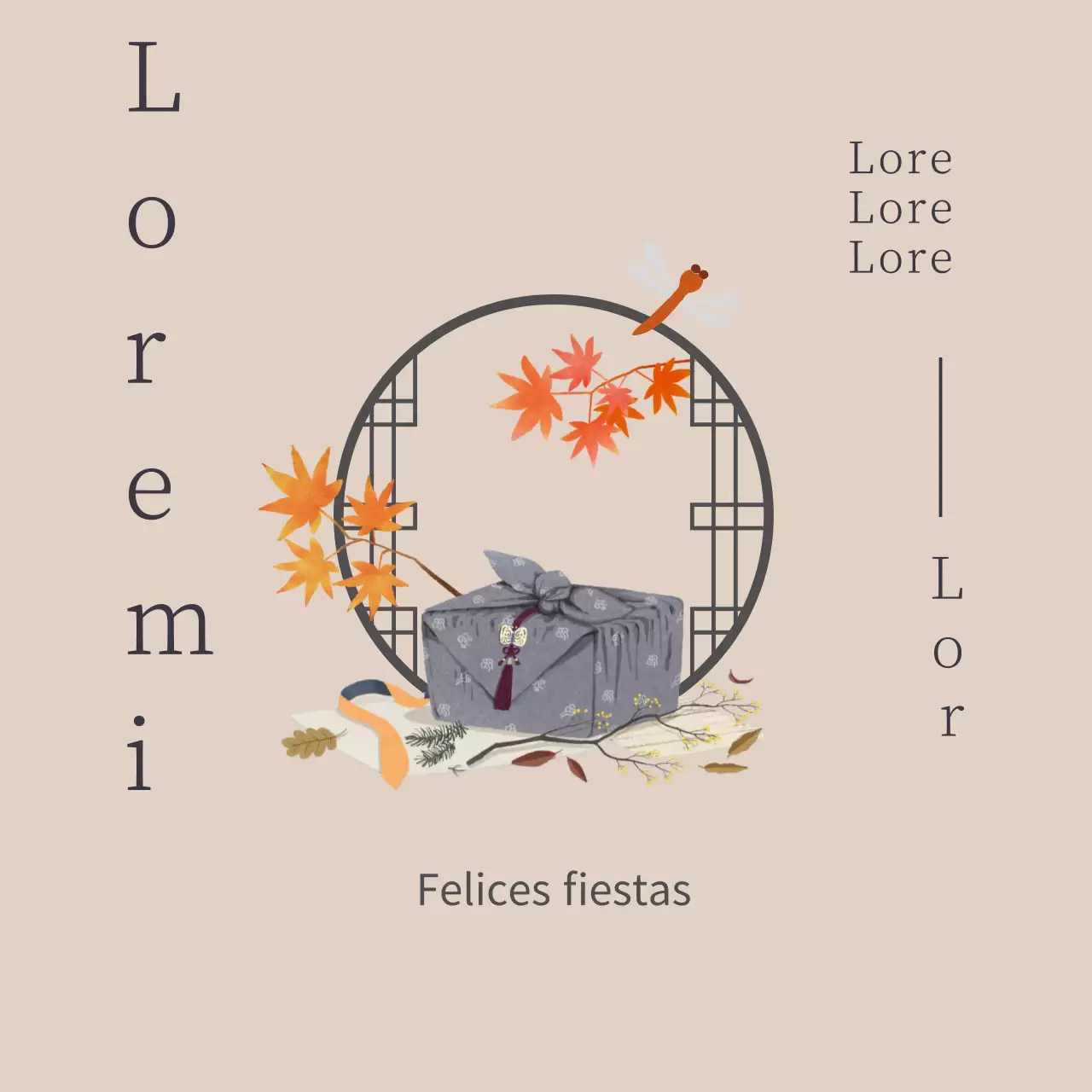 Un sencillo agradecimiento de Acción de Gracias en marfil