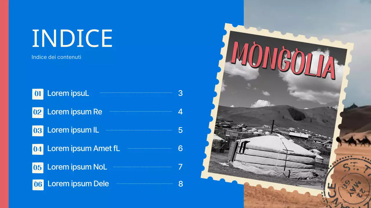 Guida alla Mongolia, una destinazione di tendenza in blu e rosso