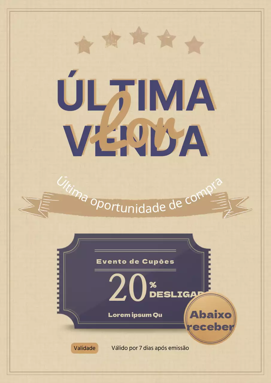 Eventos de venda de cupões