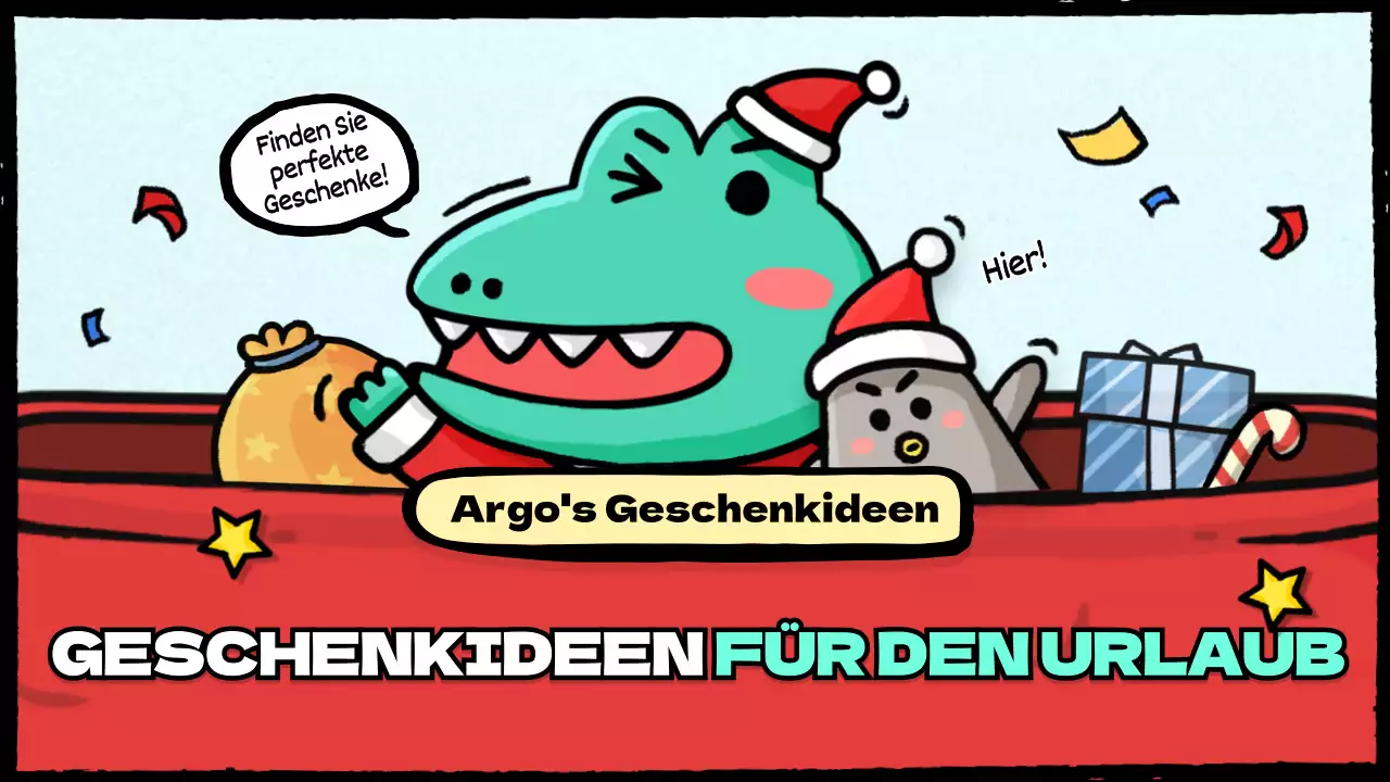 Weihnachtsgeschenkideen in Rot