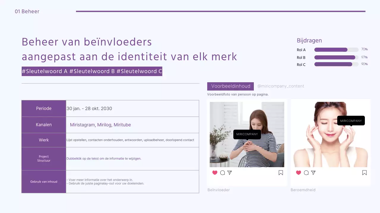 Een strakke portfolio voor marketingontwerp
