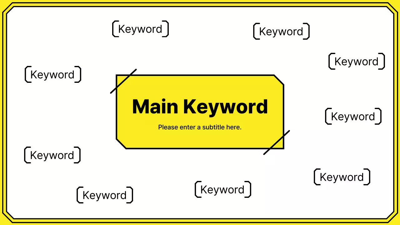 Yellow Modern Guide Presentation