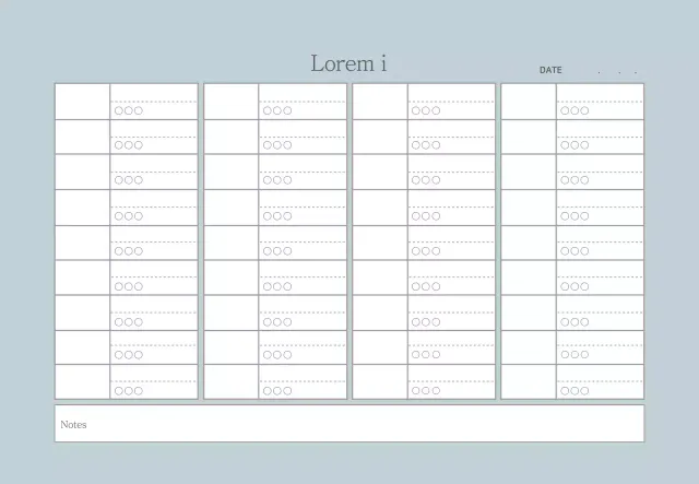 Garis biru kosakata bahasa Inggris sederhana
